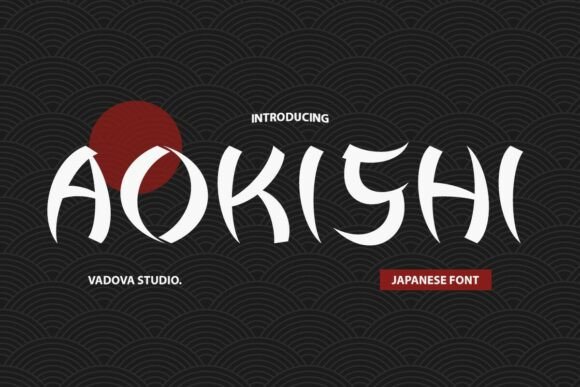 Aokishi: The Premium Display Font for Modern Web Design