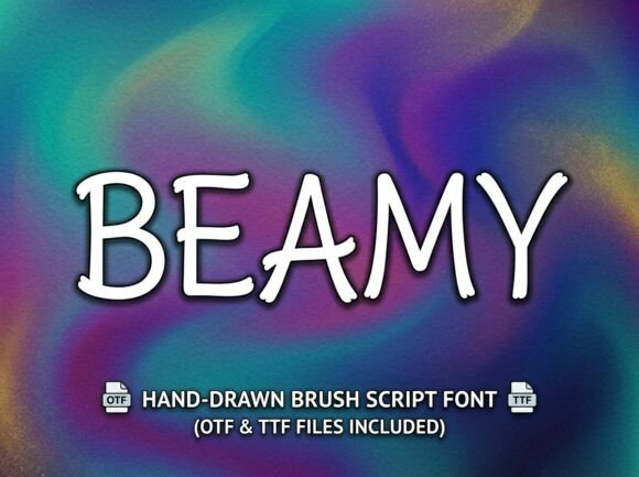Beamy: The Display Typeface That Elevates Handmade Product Design