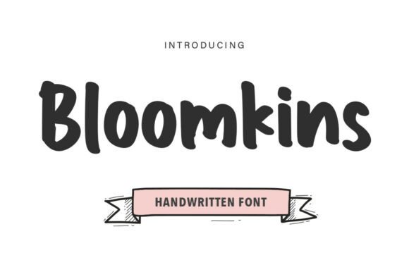 Bloomkins: A Bold Display Typeface for Modern Editorial Design