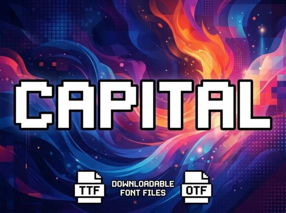 Capit: The Premium Display Typeface for Scroll-Stopping Visuals