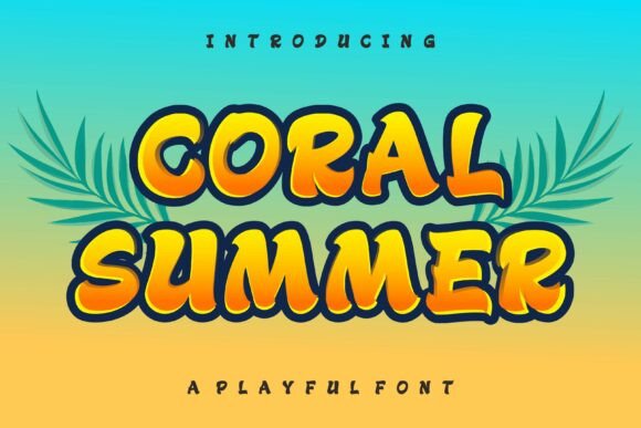 Coral Summer: The Display Typeface That Drives Campaign Clarity