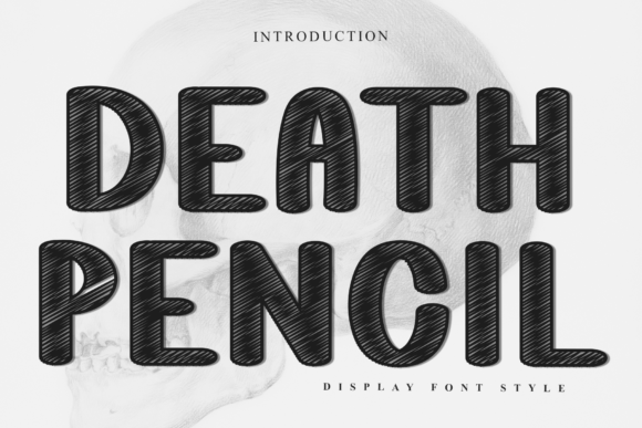Death Pencil: A Festive Display Typeface for Holiday Web Design