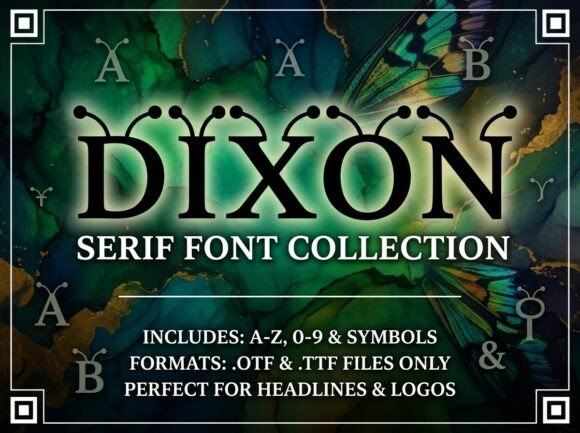 Dixon: The Unique Typeface That Transforms Your Brand Identity