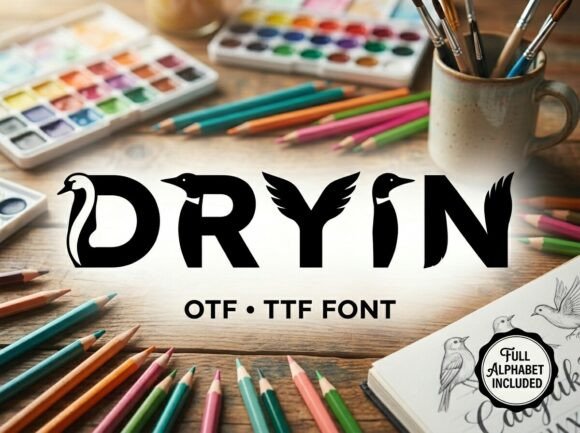 Dryin: The Display Typeface That Transforms Small Business Branding