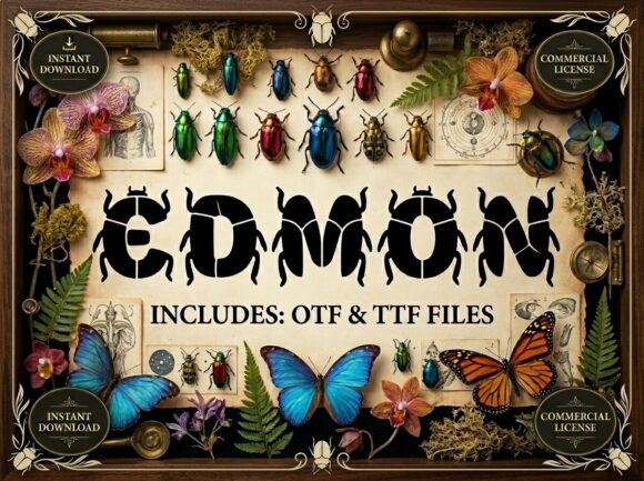 Edmon: The Premium Display Font for Impactful Web Design