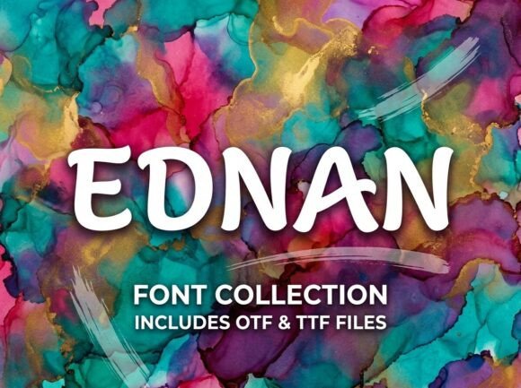 Ednan: The Premium Display Typeface That Transforms Small Business Branding
