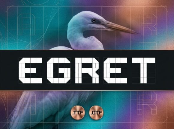 Egret: The Precision Display Typeface for Bold Brand Identities