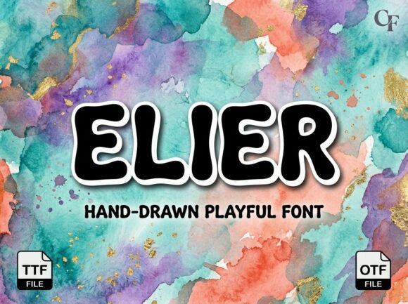 Elier: The Display Typeface That Elevates Your Campaigns