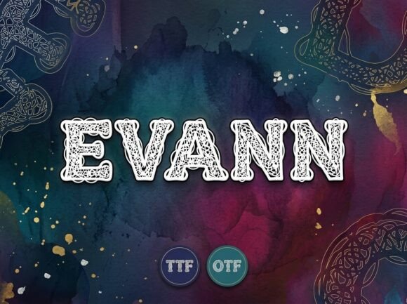 Evann: The Display Typeface That Anchors Your Campaign