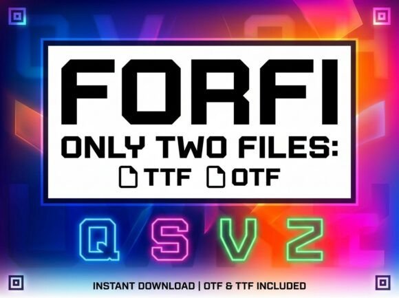 Forfi: The Perfect Display Font for Handmade Product Labels