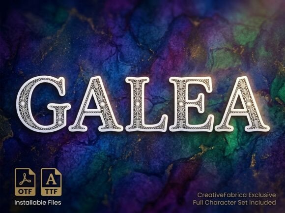 Galea: The Display Font That Drives Campaign Attention
