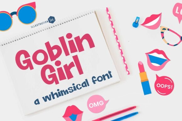 Goblin Girl: The Playful Display Typeface for Bold Branding