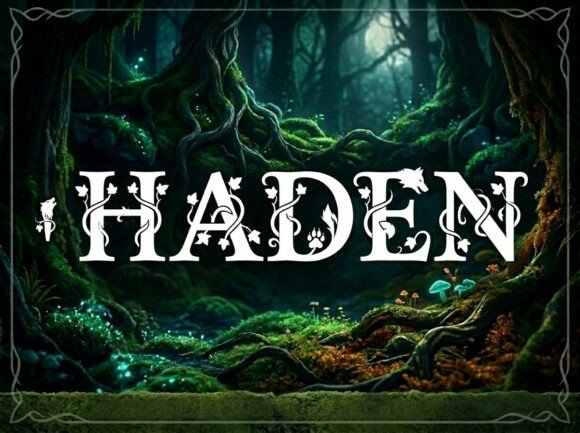 Haden: A Stunning Display Font for Bold Brand Identity