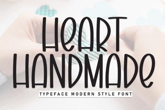 Heart Handmade: The Creative Font for Authentic Brand Identity