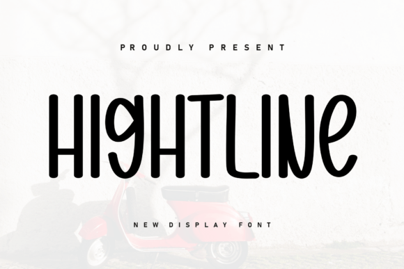 Hightline: A Handwritten Typeface for Cozy Editorial Design