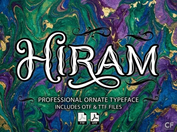 Hiram: The Premium Display Font That Elevates Small Business Branding