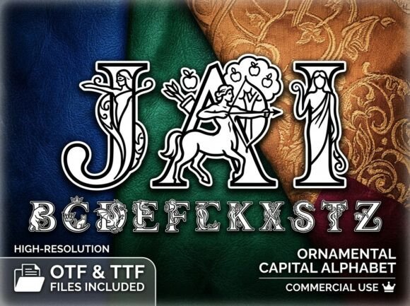 Jai: The Mythological Display Font for Bold Brand Identities