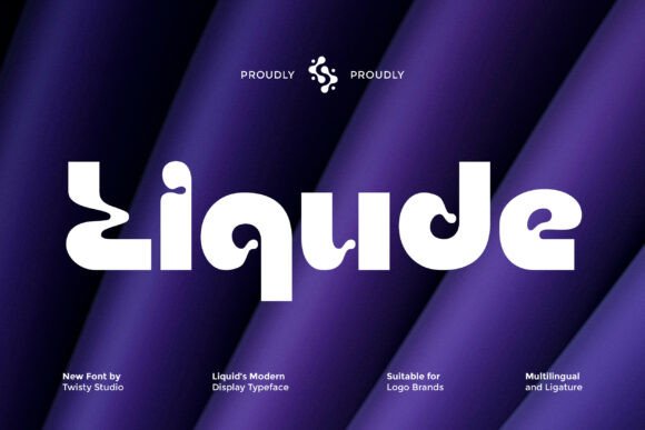 Liqude: The Fluid Display Typeface for Modern Campaigns