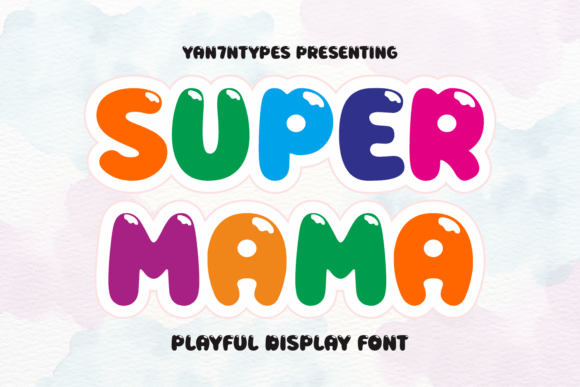 Super Mama: The Premium Display Font for Bold Branding