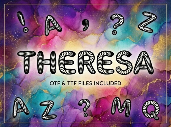 Theresa: The Premium Display Font for Editorial Design