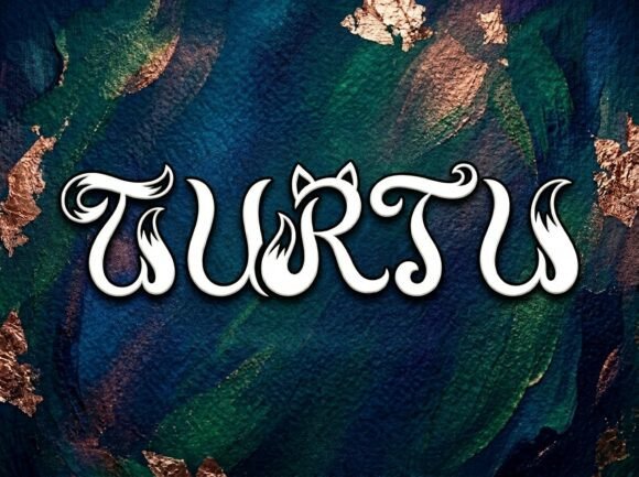 Turtu: A Display Typeface for Editorial Impact