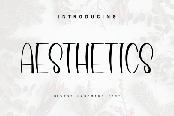 Why Aesthetics Handwritten Font Elevates Small Business Branding