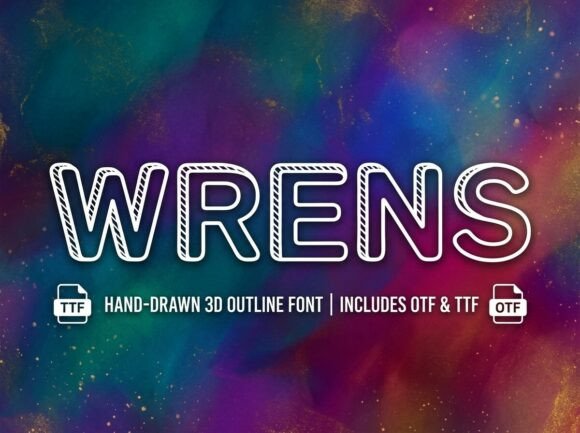 Wrens: A Display Font for Modern Editorial Design